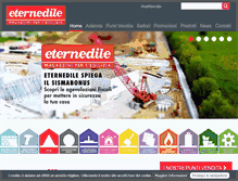 Tablet Screenshot of eternedile.it